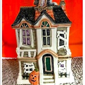 Fitz and Floyd Halloween boo house cookie jar